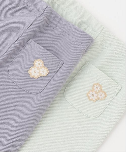 petit main(プティマイン)の「【プティプラ】GIRLS10分丈レギンス(レギンス/スパッツ・キッズ・レッド/チャコール/ブラック/アイボリー/ブルー/ブルーグレー/ライトピンク/ライトグリーン/ライトグレー・130cm/90cm/80cm/110cm/100cm/120cm)」の15枚目の写真