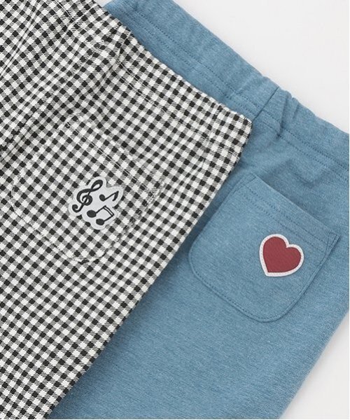 petit main(プティマイン)の「【プティプラ】GIRLS10分丈レギンス(レギンス/スパッツ・キッズ・レッド/チャコール/ブラック/アイボリー/ブルー/ブルーグレー/ライトピンク/ライトグリーン/ライトグレー・130cm/90cm/80cm/110cm/100cm/120cm)」の16枚目の写真