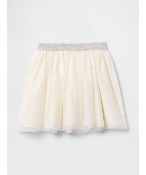 GAP（ギャップ）の「チュールスカート (幼児・ベビー)（スカート・キッズ・オフホワイト・105cm/100cm/95cm/70cm/90cm/110cm/80ｃｍ）」の2枚目の写真