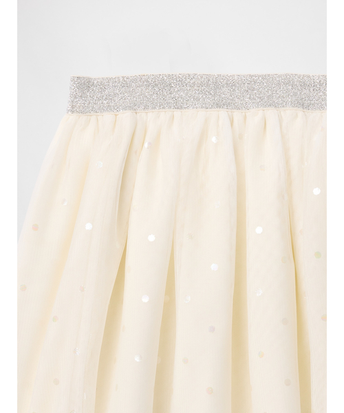 GAP（ギャップ）の「チュールスカート (幼児・ベビー)（スカート・キッズ・オフホワイト・105cm/100cm/95cm/70cm/90cm/110cm/80ｃｍ）」の3枚目の写真