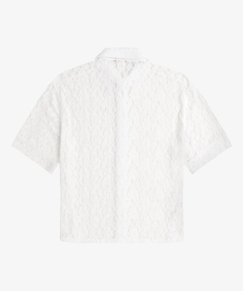 FRED PERRY（フレッドペリー）の「Lace Shirt／レースシャツ（シャツ/ブラウス・レディース・ホワイト・10）」の11枚目の写真