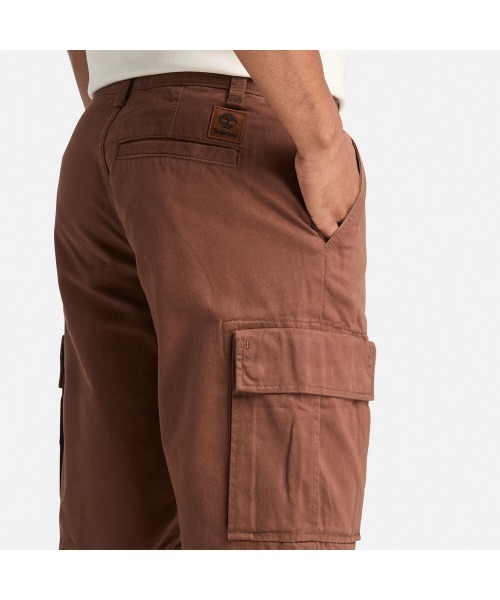Timberland（ティンバーランド）の「メンズ ツイル カーゴ ショーツ（カーゴパンツ・メンズ・クリアブラウン・36inch/34inch/32inch/30inch）」の3枚目の写真