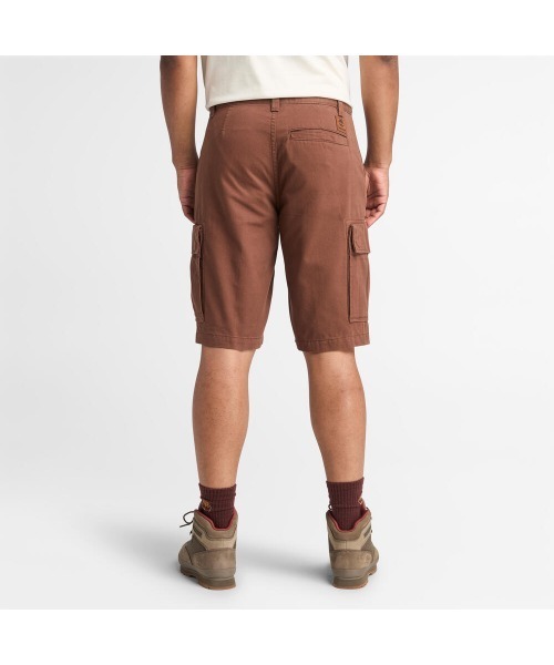 Timberland（ティンバーランド）の「メンズ ツイル カーゴ ショーツ（カーゴパンツ・メンズ・クリアブラウン・36inch/34inch/32inch/30inch）」の4枚目の写真
