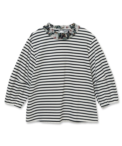 セール】LIBERTYフリルカラープルオーバー（Tシャツ/カットソー