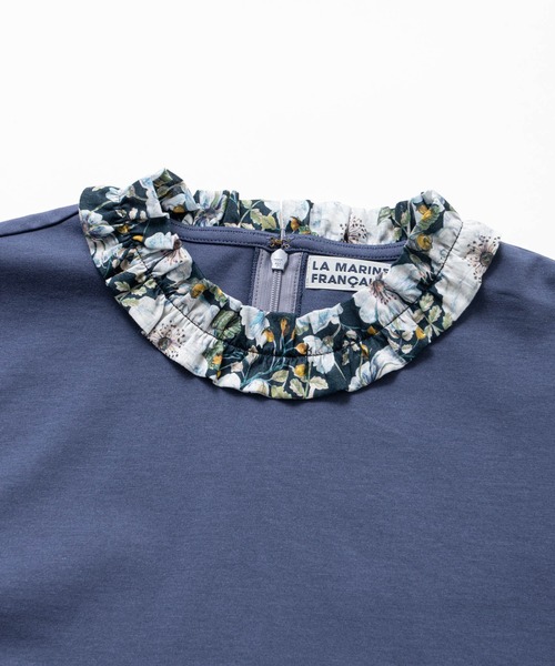 セール】LIBERTYフリルカラープルオーバー（Tシャツ/カットソー