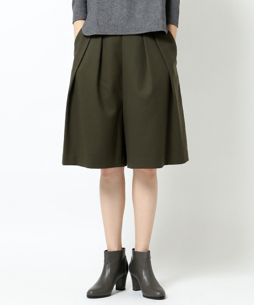 MYSELF ABAHOUSE（マイセルフアバハウス）の「タックキュロットパンツ（その他パンツ・レディース・カーキ/キャメル・MEDIUM/SMALL）」の2枚目の写真