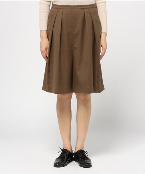 MYSELF ABAHOUSE（マイセルフアバハウス）の「タックキュロットパンツ（その他パンツ・レディース・カーキ/キャメル・MEDIUM/SMALL）」の3枚目の写真