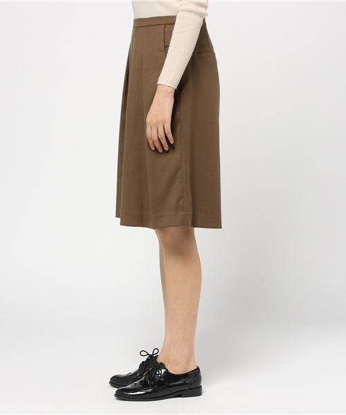 MYSELF ABAHOUSE（マイセルフアバハウス）の「タックキュロットパンツ（その他パンツ・レディース・カーキ/キャメル・MEDIUM/SMALL）」の4枚目の写真