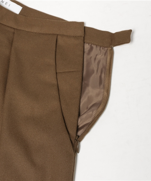 MYSELF ABAHOUSE（マイセルフアバハウス）の「タックキュロットパンツ（その他パンツ・レディース・カーキ/キャメル・MEDIUM/SMALL）」の14枚目の写真