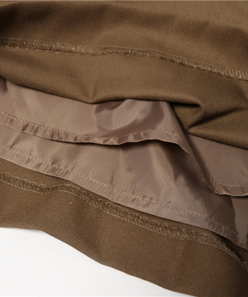 MYSELF ABAHOUSE（マイセルフアバハウス）の「タックキュロットパンツ（その他パンツ・レディース・カーキ/キャメル・MEDIUM/SMALL）」の15枚目の写真