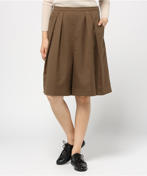 MYSELF ABAHOUSE（マイセルフアバハウス）の「タックキュロットパンツ（その他パンツ・レディース・カーキ/キャメル・MEDIUM/SMALL）」の8枚目の写真