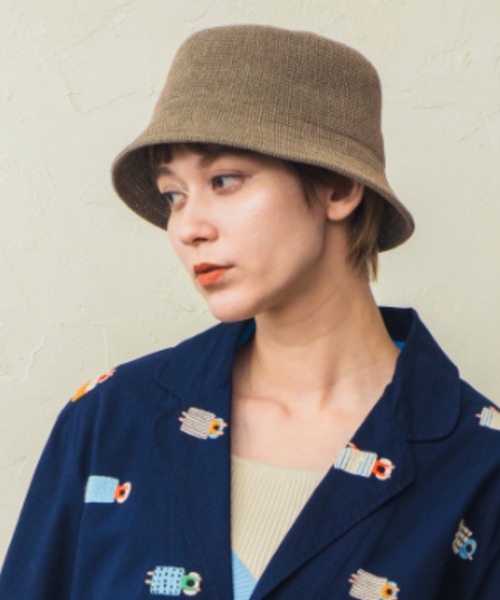 ORIENT（オリエント）の「KAYAHAT【ｶﾔﾊｯﾄ】（ハット・レディース・ベージュ/ブラック/ホワイト/カーキ・FREE）」の21枚目の写真