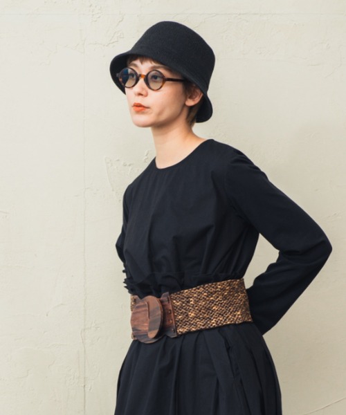 ORIENT（オリエント）の「KAYAHAT【ｶﾔﾊｯﾄ】（ハット・レディース・ベージュ/ブラック/ホワイト/カーキ・FREE）」の5枚目の写真