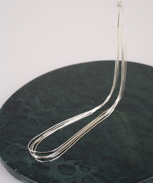 Harpo（アルポ）の「【Harpo/アルポ】シルバー  五連 ネックレス インディアンジュエリー 41cm（ネックレス・レディース・シルバー・FREE）」の3枚目の写真