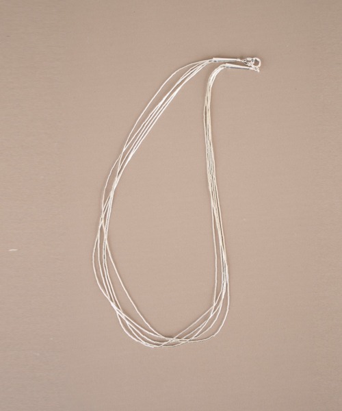 Harpo（アルポ）の「【Harpo/アルポ】シルバー  五連 ネックレス インディアンジュエリー 41cm（ネックレス・レディース・シルバー・FREE）」の4枚目の写真