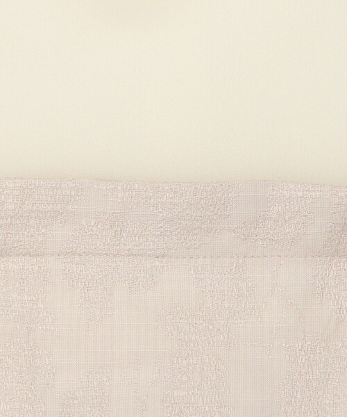 MICO COULIER（ミコクリエ）の「《オケージョン対応》フローラルジャガードドッキングブラウス（シャツ/ブラウス・レディース・ブラック/グレイッシュベージュ・38）」の16枚目の写真