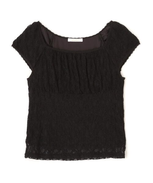PROPORTION BODY DRESSING(プロポーションボディドレッシング)の「レースプルオーバー / 1215160306(Tシャツ/カットソー・レディース・ブラック/オフホワイト/ホワイト・FREE)」の9枚目の写真