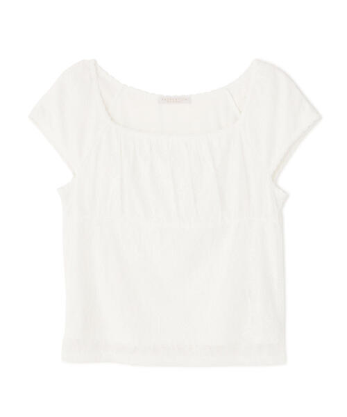 PROPORTION BODY DRESSING(プロポーションボディドレッシング)の「レースプルオーバー / 1215160306(Tシャツ/カットソー・レディース・ブラック/オフホワイト/ホワイト・FREE)」の15枚目の写真