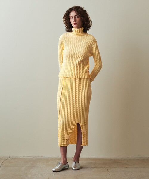 ＜ONICA × Steven Alan＞MINAMO SKIRT/スカート ONICA｜ウォッシャブル コットン リネン ミナモ スカート