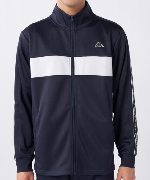 Kappa（カッパ）の「サイドテープ トラックジャケット（その他アウター・メンズ・ブラック/ネイビー/チャコールグレー・X-LARGE/LARGE/MEDIUM）」の6枚目の写真