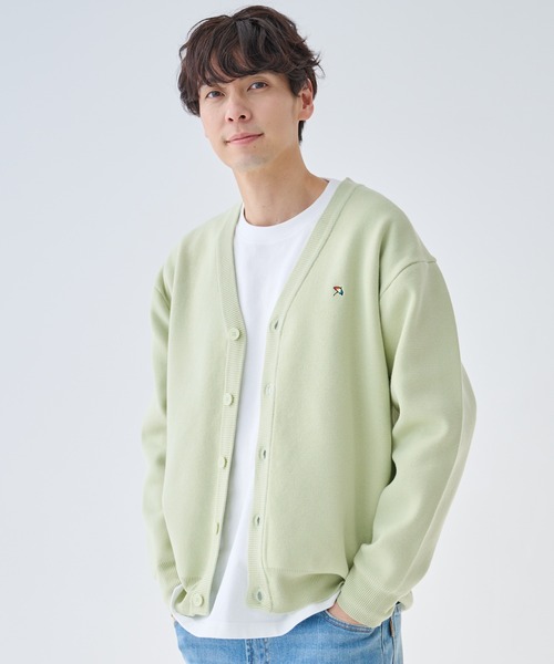 Arnold Palmer（アーノルドパーマー）の「3SEDAI KNIT シェア カーディガン（カーディガン/ボレロ・レディース・アイボリー/ライトグリーン/ライトベージュ/ネイビー・S/LL/XS/L/M）」の17枚目の写真