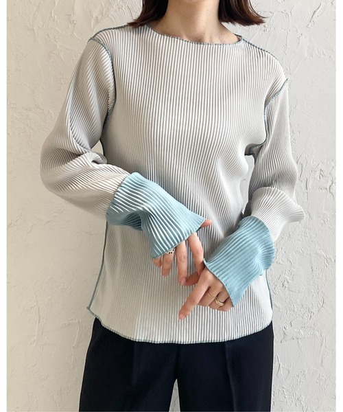PRIVEVE プリーツメロウトップス L.H.P（エルエイチピー）の「PRIVEVE/プリヴェヴェ/THE PLEATS