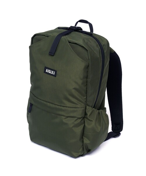 AIGLE(エーグル)の「撥水 タウンユースバックパック(バックパック/リュック・レディース・モスグリーン/ブラック・FREE)」の10枚目の写真