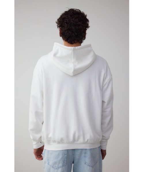 AZUL by moussy（アズールバイマウジー）の「サムホールジップパーカー（パーカー・メンズ・ブラック/ライトピンク/杢グレー/ホワイト・LARGE/MEDIUM）」の10枚目の写真