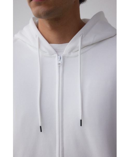 AZUL by moussy（アズールバイマウジー）の「サムホールジップパーカー（パーカー・メンズ・ブラック/ライトピンク/杢グレー/ホワイト・LARGE/MEDIUM）」の11枚目の写真