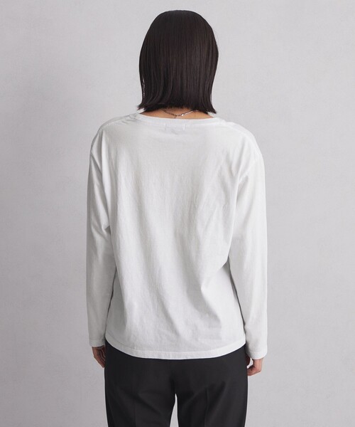 セール】【WEB限定】＜at ease＞フォトプリント ロングスリーブ T