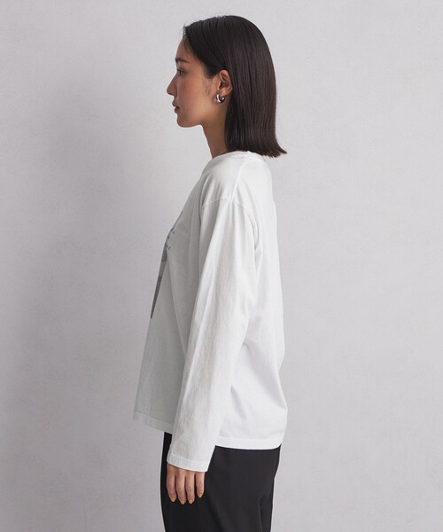 green label relaxing（グリーンレーベルリラクシング）の「【WEB限定】＜at ease＞フォトプリント ロングスリーブ Tシャツ（Tシャツ/カットソー・レディース・ダークグレー/その他1/その他2/その他3/ブラウン・FREE）」の22枚目の写真