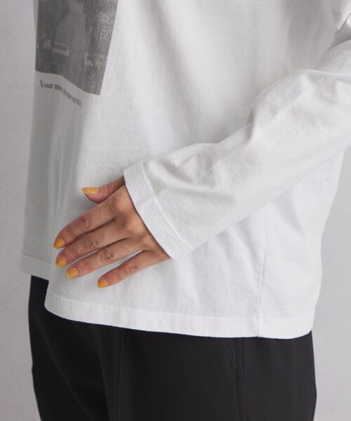 green label relaxing（グリーンレーベルリラクシング）の「【WEB限定】＜at ease＞フォトプリント ロングスリーブ Tシャツ（Tシャツ/カットソー・レディース・ダークグレー/その他1/その他2/その他3/ブラウン・FREE）」の19枚目の写真