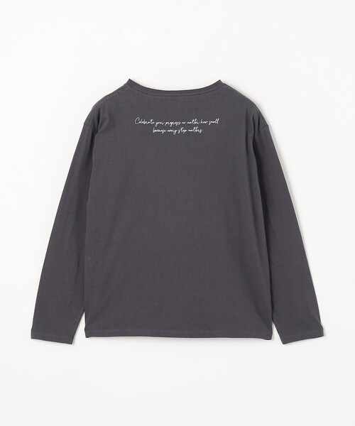 WEB限定】＜at ease＞フォトプリント ロングスリーブ Tシャツ（Tシャツ