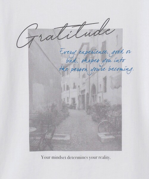 green label relaxing（グリーンレーベルリラクシング）の「【WEB限定】＜at ease＞フォトプリント ロングスリーブ Tシャツ（Tシャツ/カットソー・レディース・ダークグレー/その他1/その他2/その他3/ブラウン・FREE）」の13枚目の写真