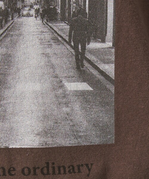 green label relaxing（グリーンレーベルリラクシング）の「【WEB限定】＜at ease＞フォトプリント ロングスリーブ Tシャツ（Tシャツ/カットソー・レディース・ダークグレー/その他1/その他2/その他3/ブラウン・FREE）」の8枚目の写真