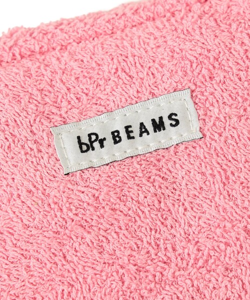 bpr BEAMS(ビーピーアール ビームス )の「パイル ポーチ M(ポーチ・レディース・サックスブルー/ブラウン/ピンク/グリーン/ネイビー・ONE SIZE)」の15枚目の写真