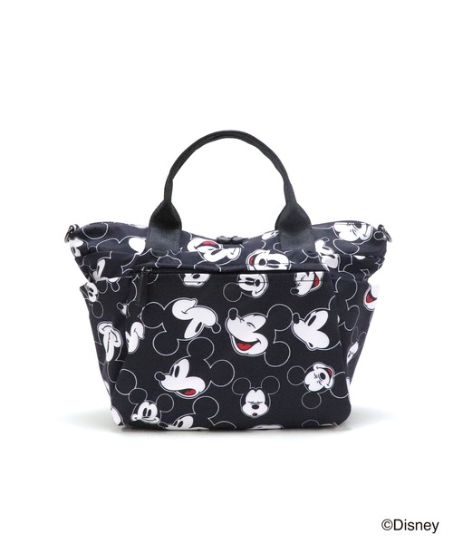 Disney / ディズニー 】 ミッキーマウス 総柄 2way トート