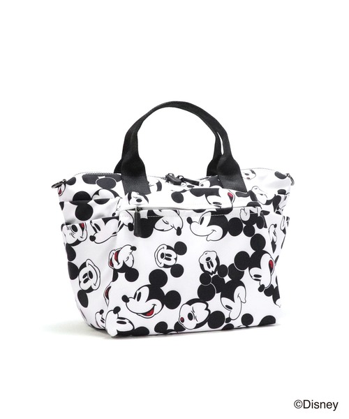 Disney / ディズニー 】 ミッキーマウス 総柄 2way トート（ショルダー