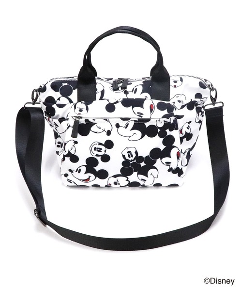 ディズニーストア ミッキー トートバッグ 2WAY Embroidery Bag