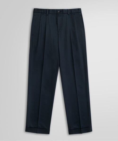 BROOKS BROTHERS(ブルックスブラザーズ)の「ライトウエイト アドバンテージチノ プリーテッドパンツ PLT(チノパンツ・メンズ・ネイビー・29inch/30inch/32inch/34inch/37inch/31inch/33inch/35inch/36inch/38inch)」の5枚目の写真