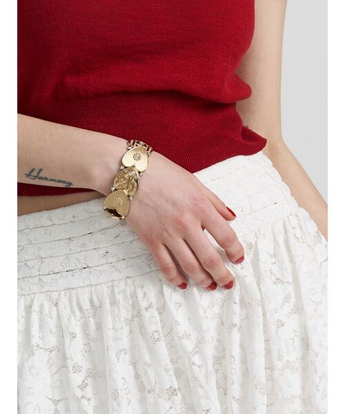 jouetie（ジュエティ）の「ハートコンチョブレス（ブレスレット・レディース・シルバー/ゴールド・FREE）」の7枚目の写真