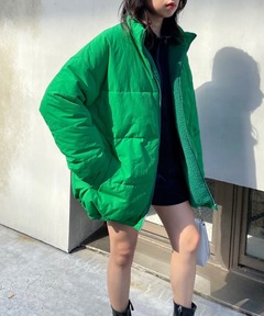 ヴィーガンレザー2WAY中綿ブルゾン【MAISON SPECIAL/メゾンスペシャル