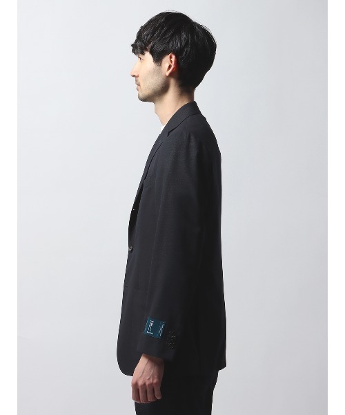 SUIT SQUARE(スーツスクエア)の「WEAR SHiFT ジャケット 尾州 無地 通年(テーラードジャケット・メンズ・ネイビー系・S/M/L/LL)」の7枚目の写真