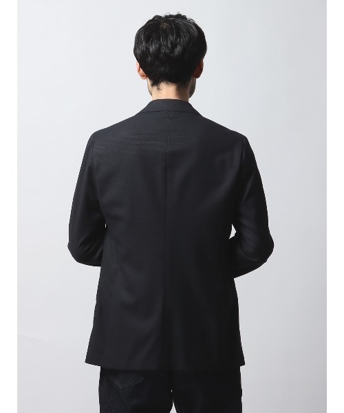 SUIT SQUARE(スーツスクエア)の「WEAR SHiFT ジャケット 尾州 無地 通年(テーラードジャケット・メンズ・ネイビー系・S/M/L/LL)」の8枚目の写真