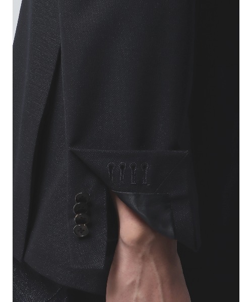 SUIT SQUARE(スーツスクエア)の「WEAR SHiFT ジャケット 尾州 無地 通年(テーラードジャケット・メンズ・ネイビー系・S/M/L/LL)」の3枚目の写真