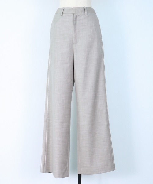 VERSEAU(ヴェルソー)の「先染めサイドライン ストレートパンツ(その他パンツ・レディース・ライトグレー/ベージュ・SMALL/MEDIUM)」の15枚目の写真