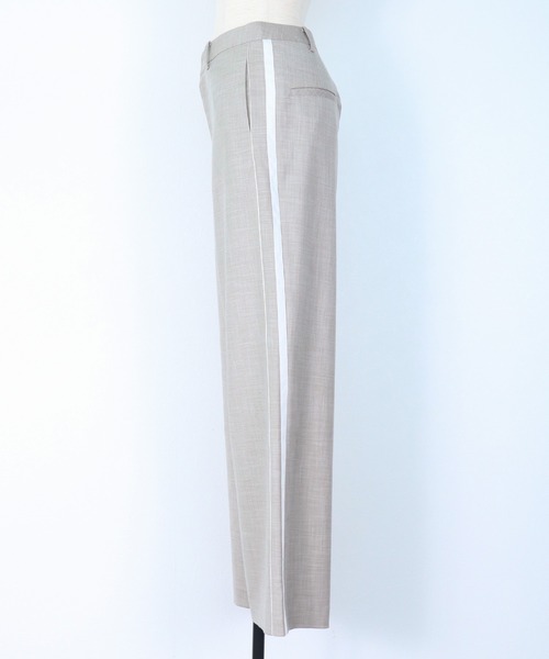 VERSEAU(ヴェルソー)の「先染めサイドライン ストレートパンツ(その他パンツ・レディース・ライトグレー/ベージュ・SMALL/MEDIUM)」の16枚目の写真