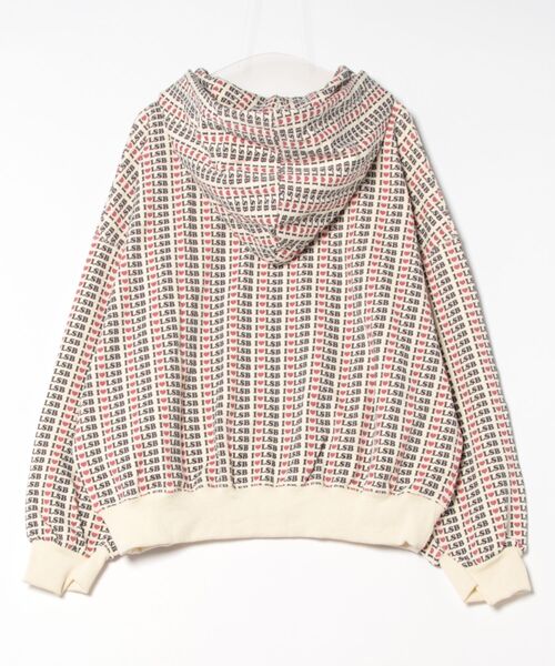 Little sunny bite(リトルサニーバイト)の「【8】【it】【Little sunny bite】I love LSB hoodie(パーカー・レディース・オレンジ/ピンク/アイボリー・MEDIUM/SMALL)」の10枚目の写真