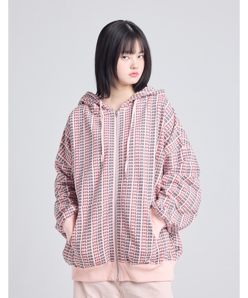 Little sunny bite(リトルサニーバイト)の「【8】【it】【Little sunny bite】I love LSB hoodie(パーカー・レディース・オレンジ/ピンク/アイボリー・MEDIUM/SMALL)」の3枚目の写真