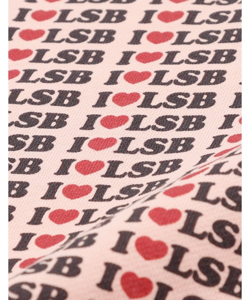 Little sunny bite(リトルサニーバイト)の「【8】【it】【Little sunny bite】I love LSB hoodie(パーカー・レディース・オレンジ/ピンク/アイボリー・MEDIUM/SMALL)」の6枚目の写真